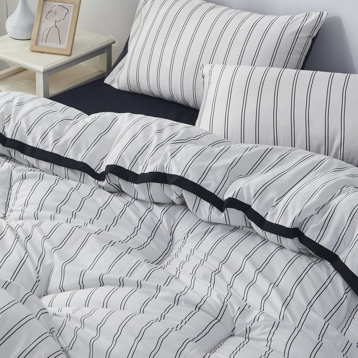 2025년 겨울 신품NORCHA 놀차 겨울 이불 프리미엄 카스테라 워싱 옥수수솜 항균 두꺼운 이불