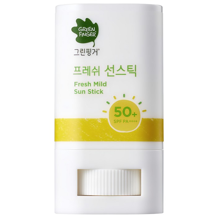 그린핑거 프레쉬 마일드 선스틱 SPF50 PA