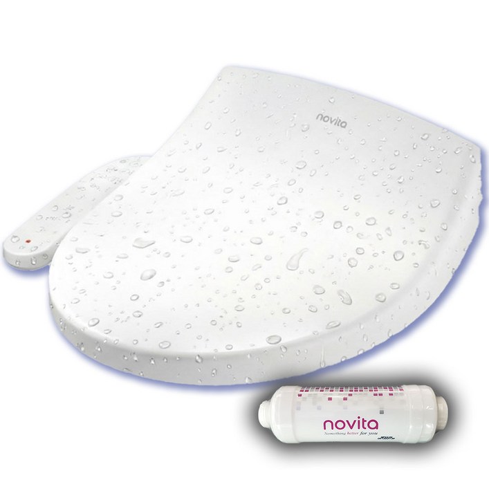 노비타 쾌정 건조 키즈 IPX5 방수비데 탈취 가능 풀스테인레스 시크릿노즐 비데 BDN441H