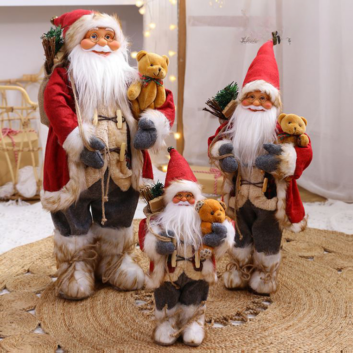 포턴 크리스마스 산타 대형산타인형 장식품 장식 인형