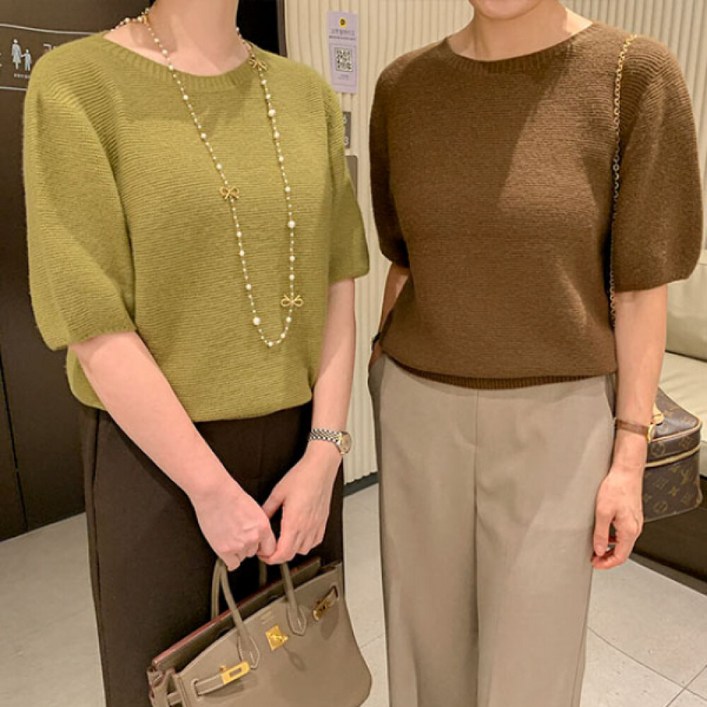 코코블랙  가을 홀가먼트 니트 4color