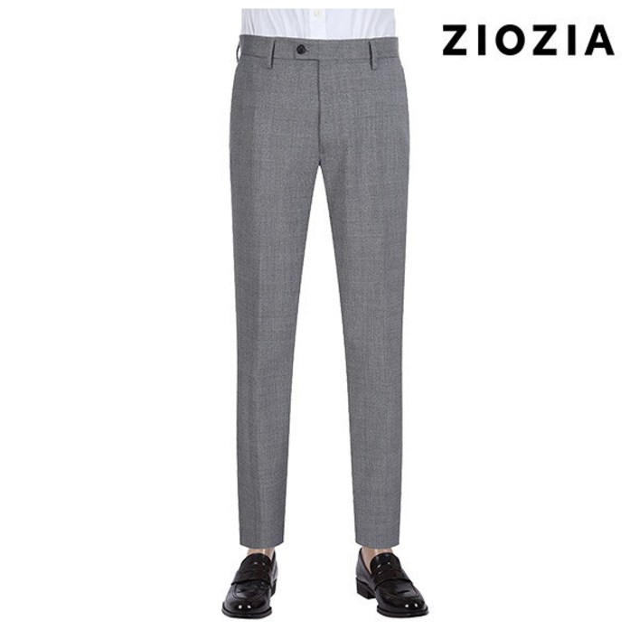 지오지아미라클 그레이 쉐도우 체크 정장팬츠 ABD2SP1205LGR