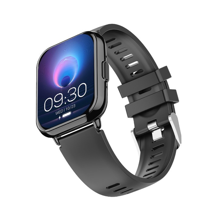 PEJE AI 질문응답 25나라 언어 실시간 번역 블루투스 통화 스마트워치, GPS  블루투스, 4.6cm, 검정색