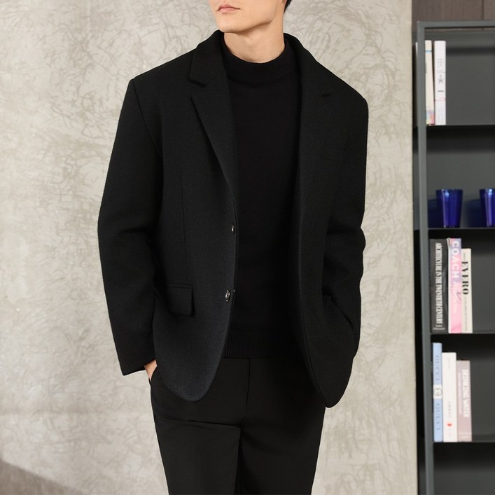 휠렉스 남성 신상 오버핏 쇼트 블레이저 JM4