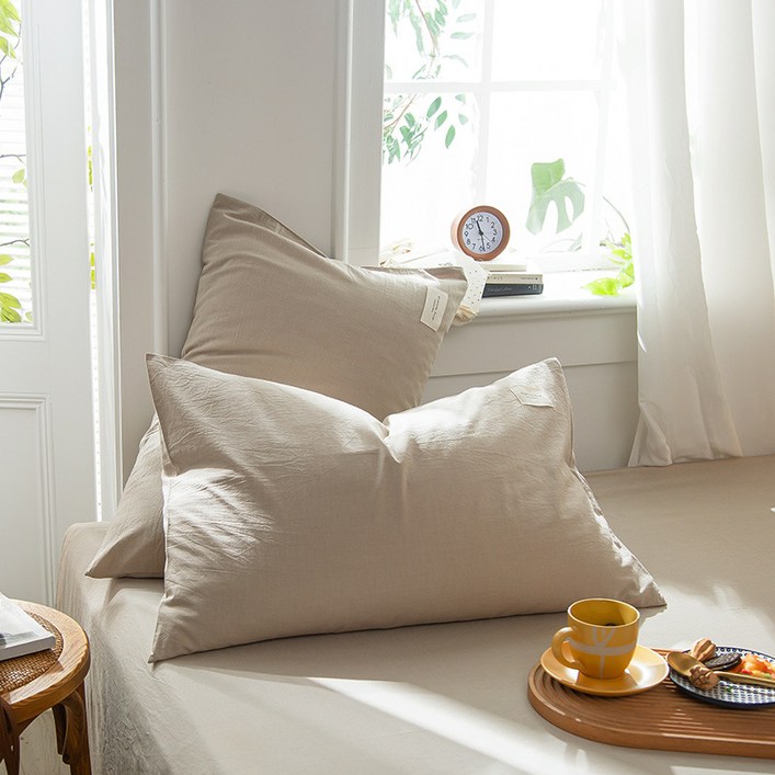 포그망 베이직 순면 자루형 호텔식 베개커버