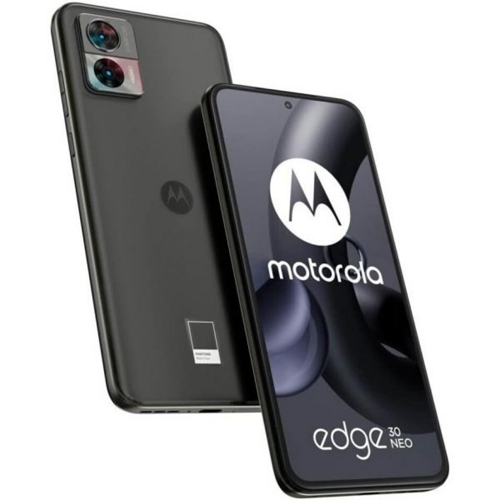 모토로라 엣지 30 네오 듀얼심 128GB 저장공간 8GB 램 GSM 전용 | CDMA 미지원 공장 개통 5G 스마트폰 블랙 오닉스 - 국제 버전 중고품