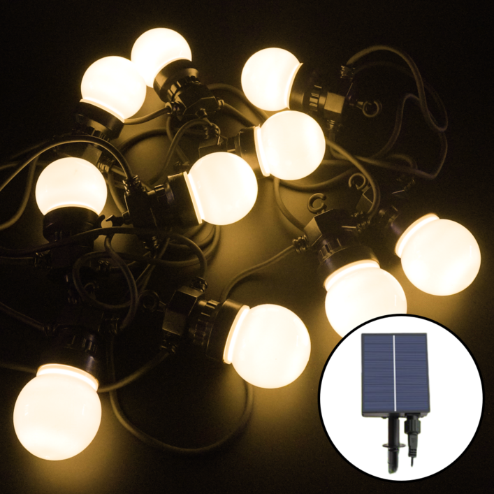 태양광 방수 파티라이트 오징어등 줄조명 스트링라이트 알전구 선셋라이팅, 전구색