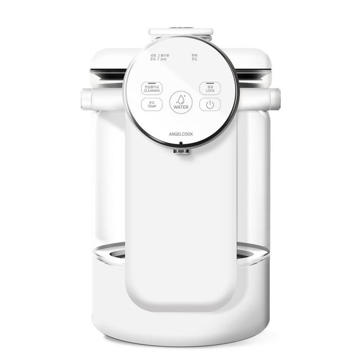 엔젤쿡 스마트 자동출수 내열유리 멀티포트 2.5L 온도조절 분유포트 티포트, AGCPT1300WH