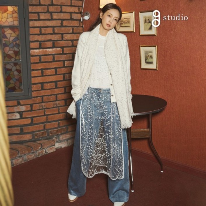 지스튜디오 25FW 스팽글 레이어드 원피스 315997