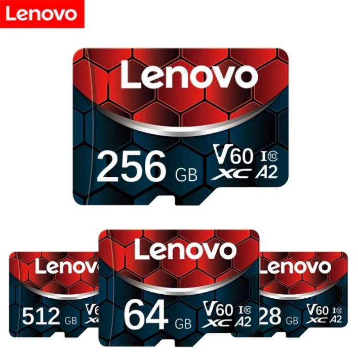 Lenovo 2TB 마이크로 TF SD 카드 고속 메모리 256G V60 미니 Nintendo Switch 용 UHS1 플래시