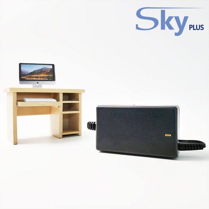 대한민국 SKYPLUS 어댑터 DC 14V2.5A [전원코드일체] A3514 FPN 삼성모니터 호환