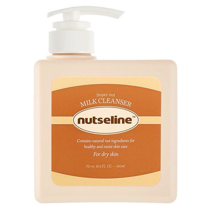 넛세린 슈퍼 넛 밀크 바디워시 바디클렌져 100% 식물성 비건 밀크, 4개, 500ml