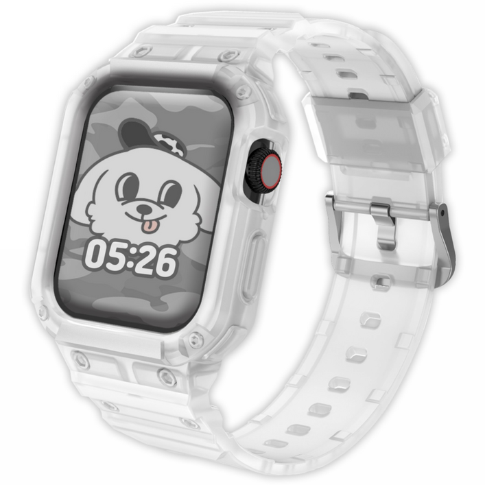 아이메이드잇 애플워치 호환 풀커버 일체형 실리콘 스트랩