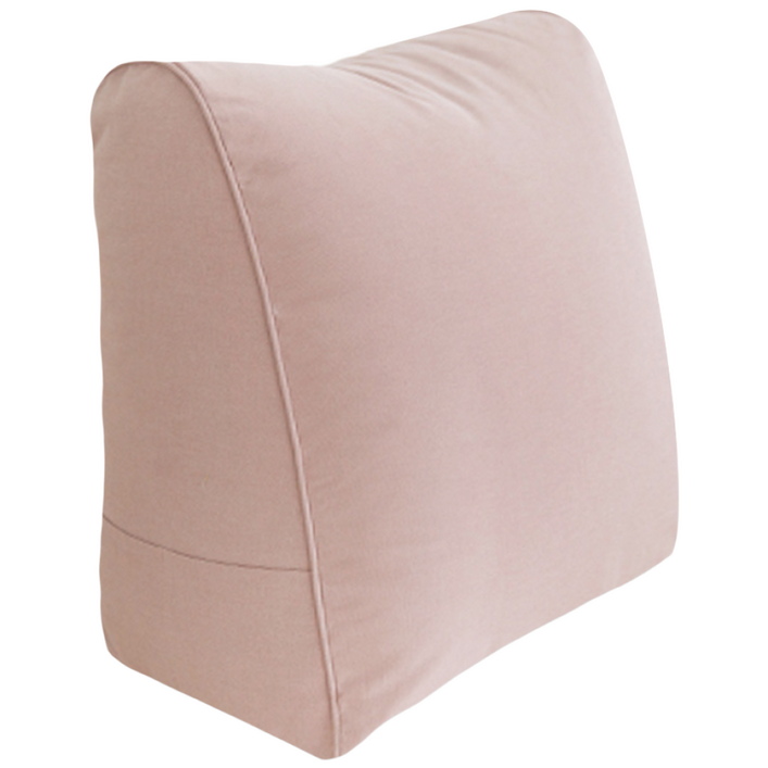 솜포함 프리미엄 더탄탄 라운드 등쿠션, 베이비핑크