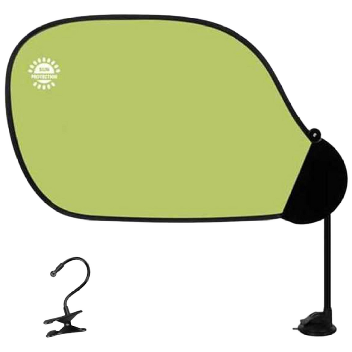 차량용 햇빛가리개 흡착식 클립추가 사무실 캐노피, 그린, 1개