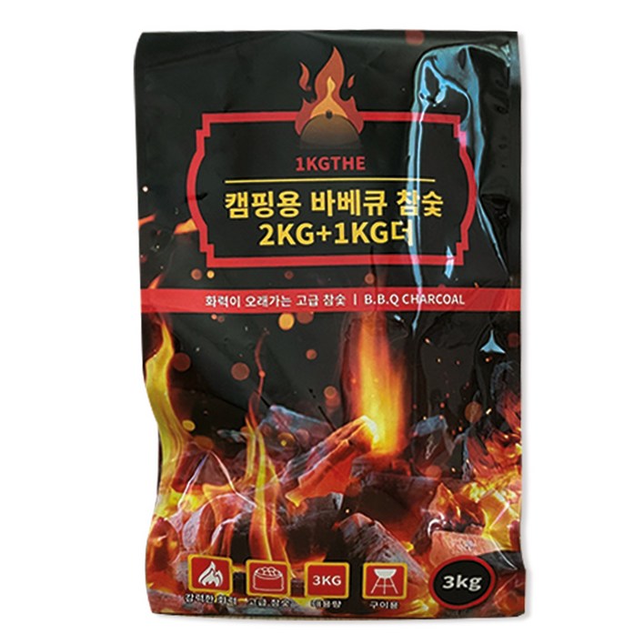 1KGTHE 캠핑용 바비큐 참숯 1KGTHE 캠핑용 바비큐 참숯