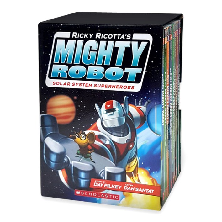 Mighty Robot : Solar System Superheroes 8 Book Box Set Paperback
