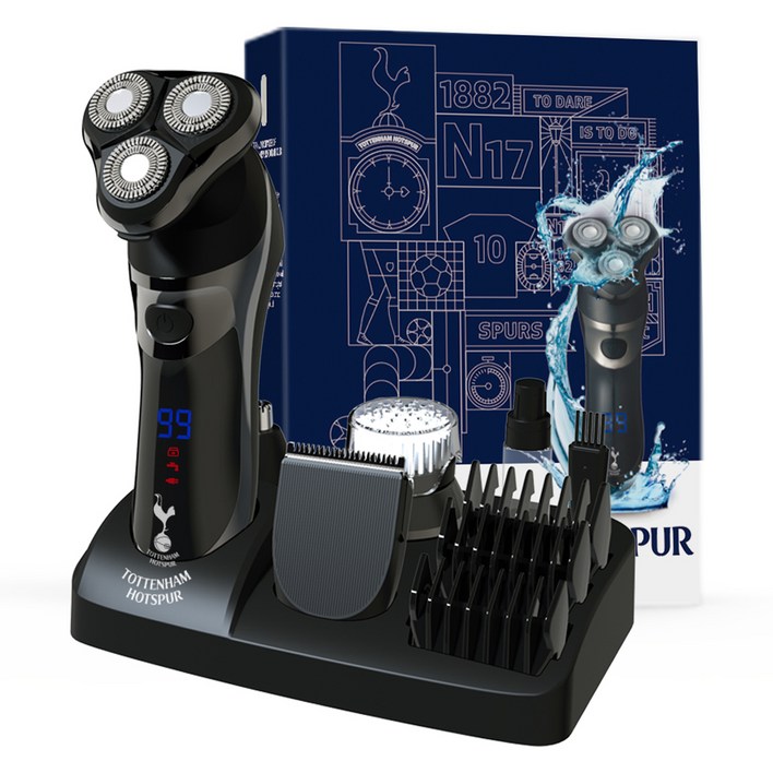 토트넘홋스퍼 프리미엄 5in1 전기면도기, TOT1500, 혼합색상