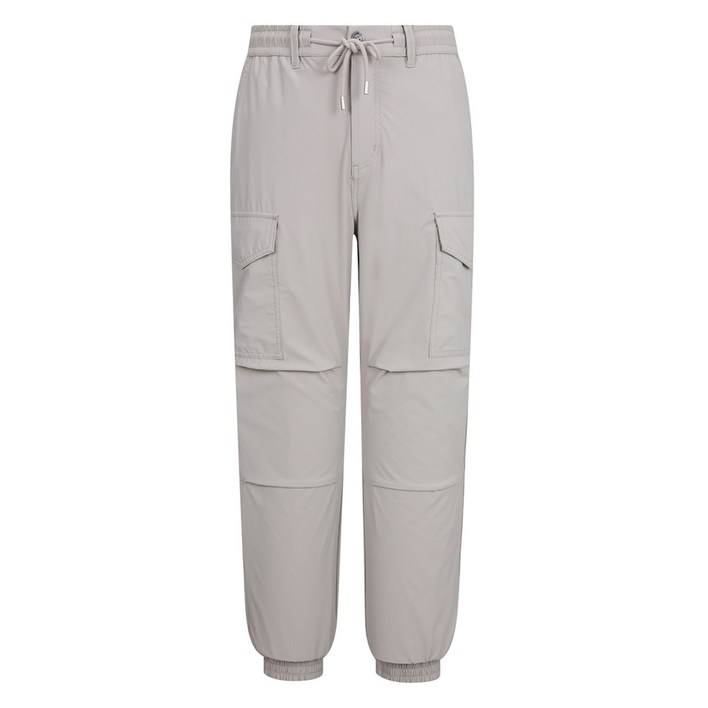 버커루 남성용 나일론 스판 카고 밴딩 조거 팬츠