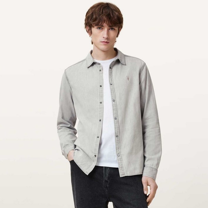 올세인츠 남성용 글리슨 셔츠