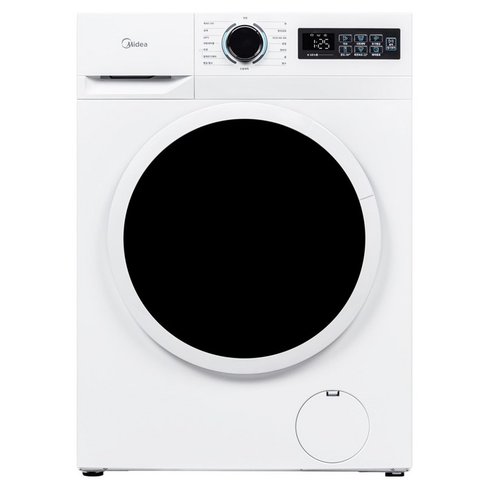 마이디어 스팀케어 드럼 세탁기 10kg, 화이트, MF110W100BWWKR