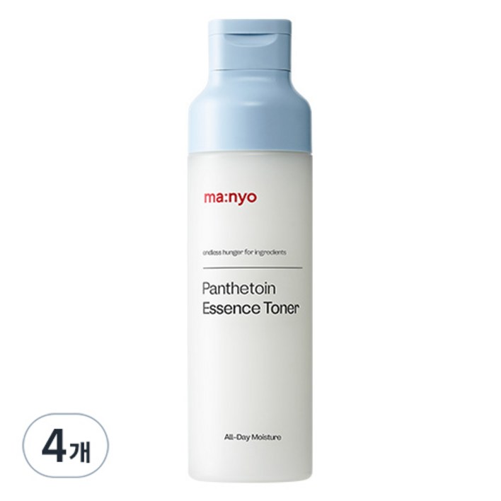 마녀공장 판테토인 에센스 토너, 4개, 200ml
