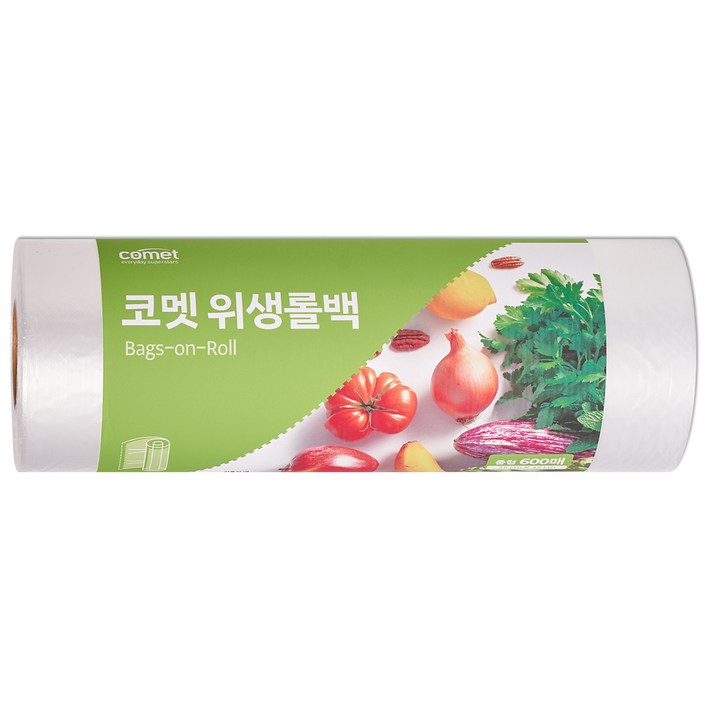 코멧 위생롤백 중형 25cm x 35cm, 중M, 600개입, 1개 코멧 위생롤백 중형 25cm x 35cm, 중M, 600개입, 1개