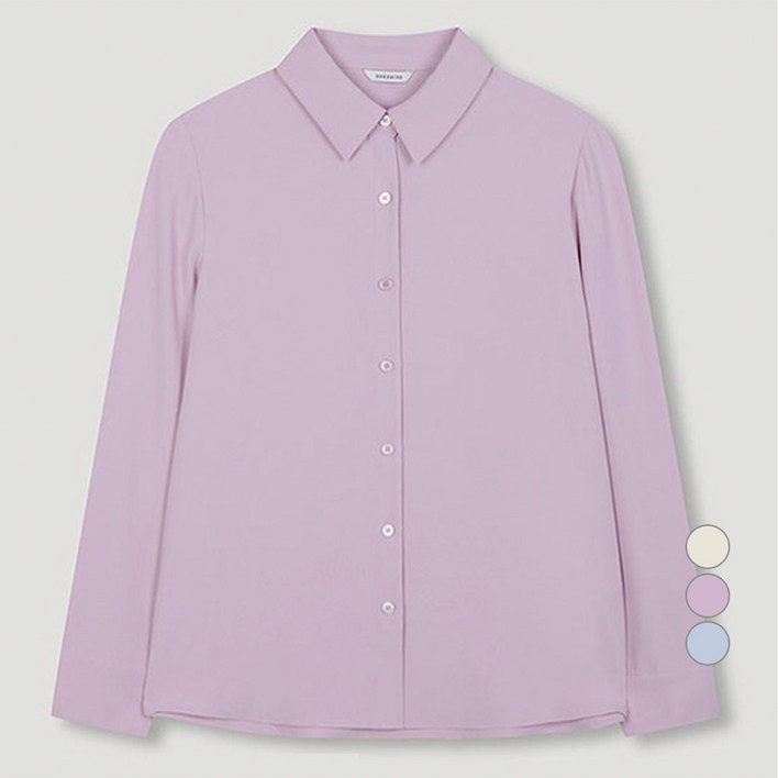 쉬즈미스 여성용 솔리드 베이직 셔츠 SWWSTO12010