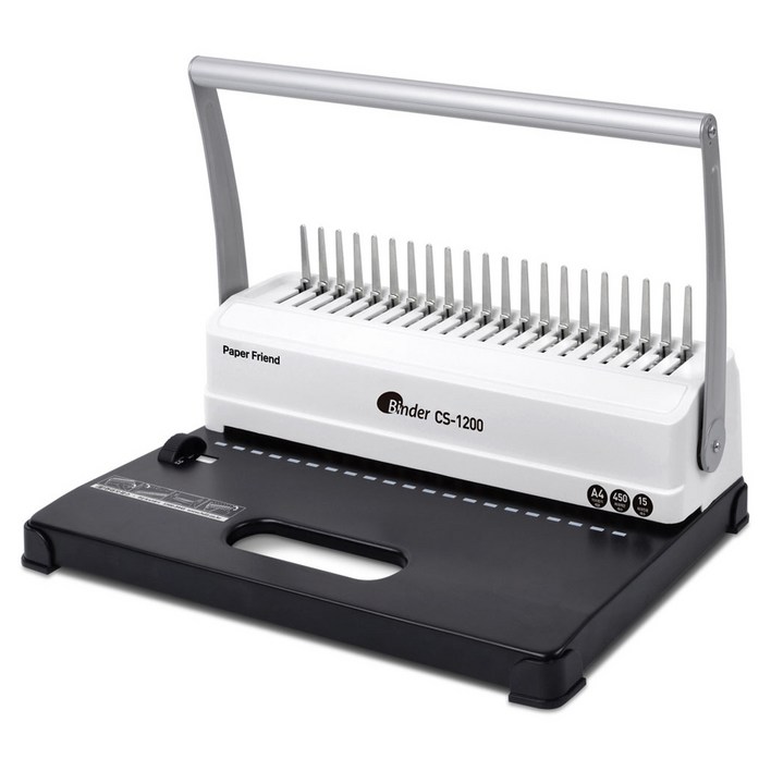 페이퍼프랜드 플라스틱링 제본기 CS-1200