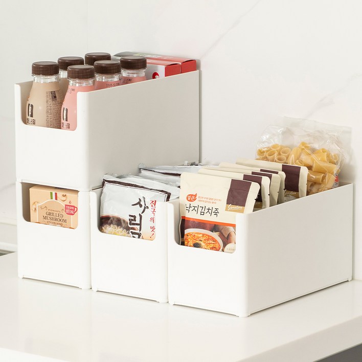코멧 국내생산 심플한 팬트리 정리함