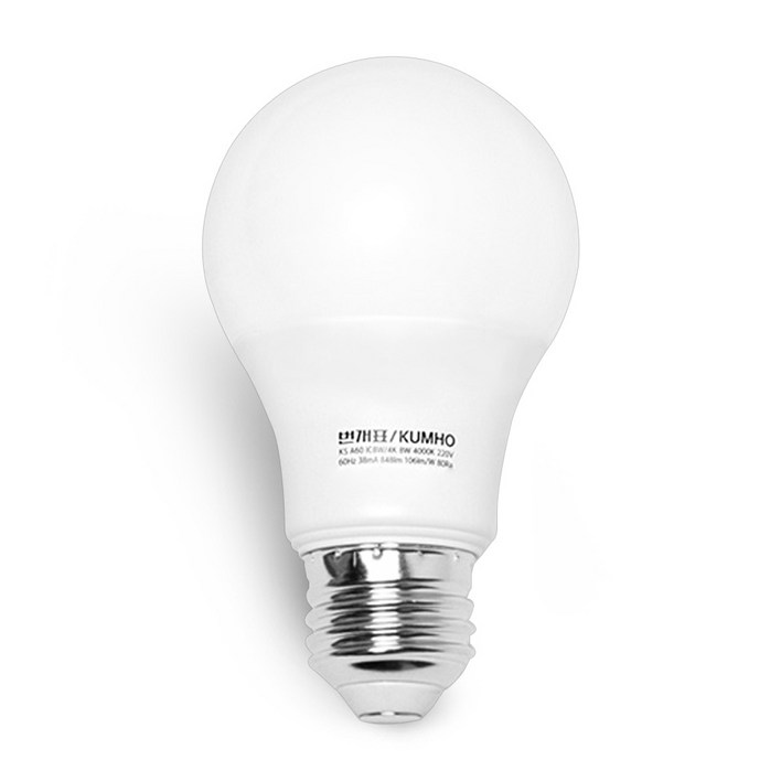 번개표 LED 전구 12W 화이트, 주광색, 1개 번개표 LED 전구 12W 화이트, 주광색, 1개