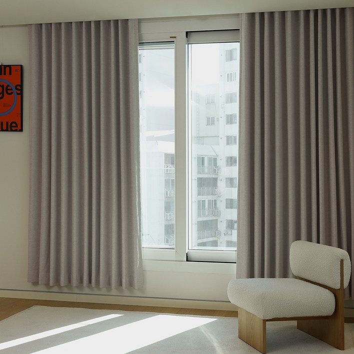 창안애 텔라 암막 커튼 세트