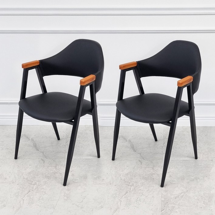 비에프컴퍼니 비올렛 우드 뉴버전 의자 2p