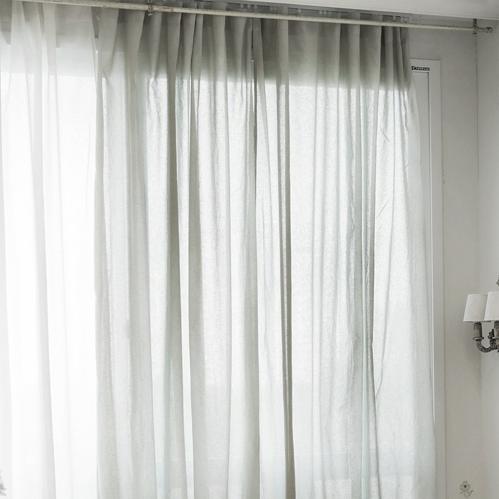 마메종 베이직 레이어 가리개 무지 커튼 CUMJ15