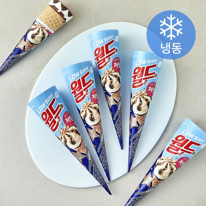 로켓프레시 롯데웰푸드 월드콘 바닐라 저당