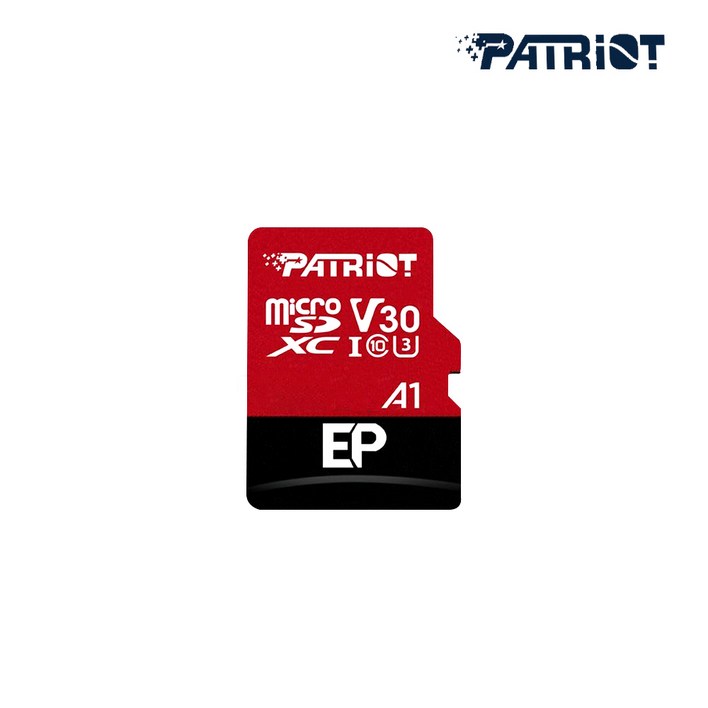 PATRIOT EP Series MicroSDXC V30 A1 메모리카드, 1개, 512GB