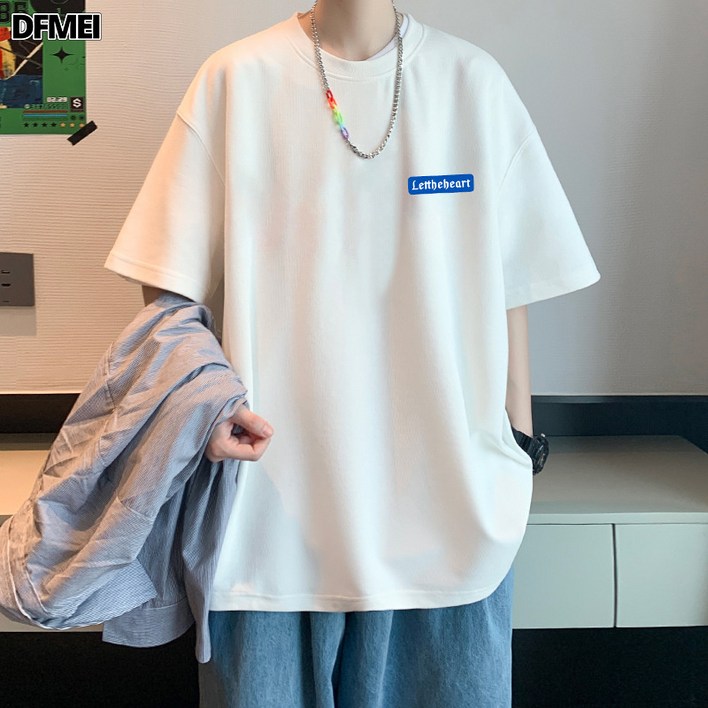 DFMEI 남자 반팔 티셔츠 DFMEI 남자 반팔 티셔츠