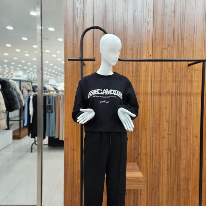 지컷 지컷 엠보 레터링 맨투맨 티셔츠 7224140602_DJ