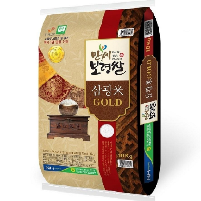[2024년산][당일도정] 만세보령 삼광미 골드, 10kg, 1개