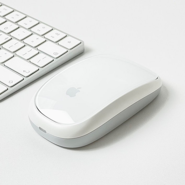 두들 애플 매직 마우스 2 그립 홀더(맥세이프 무선 충전 베이스 케이스)