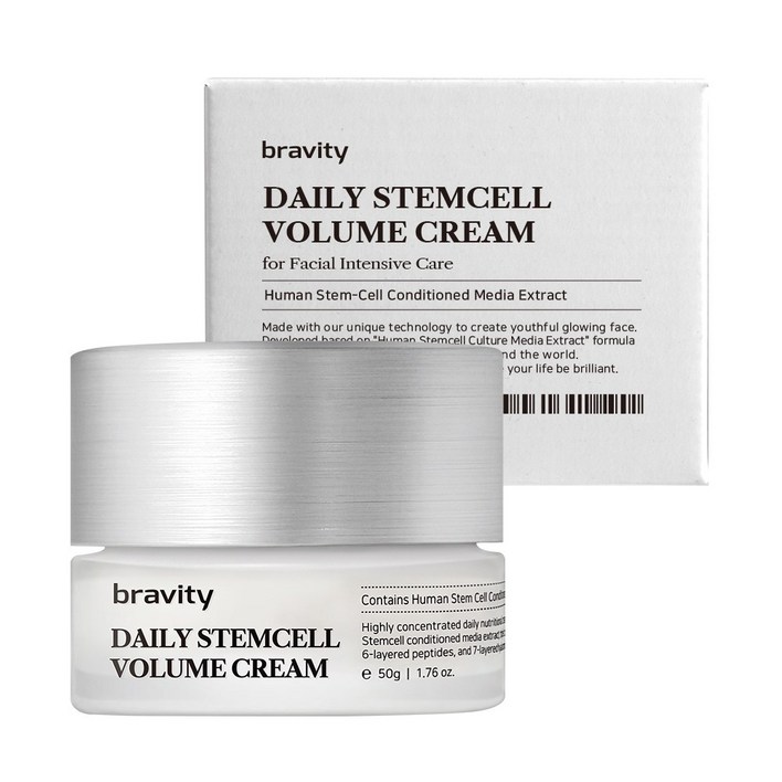 브래비티 데일리 스템셀 볼륨 크림 50g, 50g, 1개