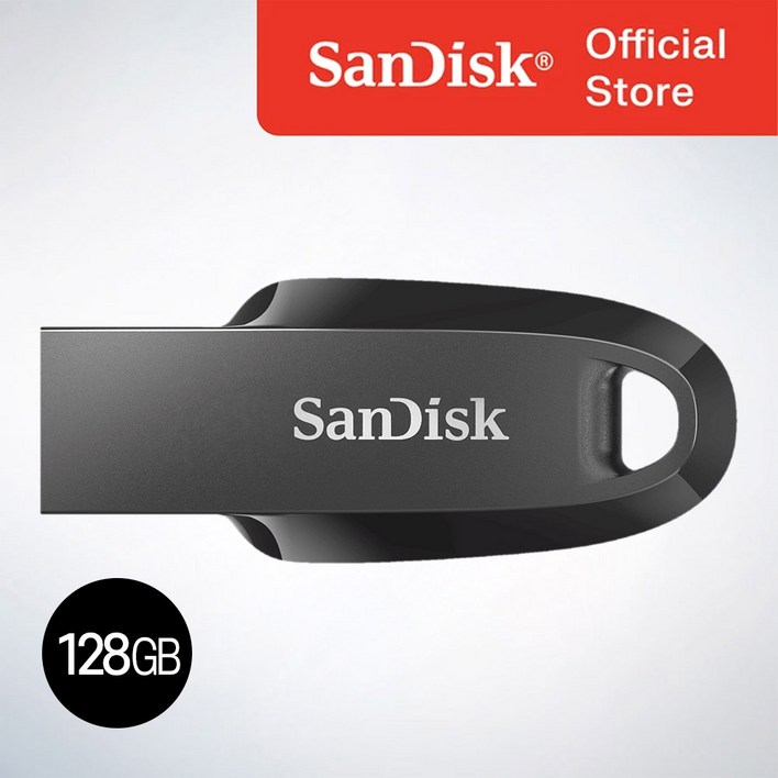 샌디스크코리아  공식인증정품  USB메모리 Ultra Curve 울트라 커브 USB 3.2 CZ550