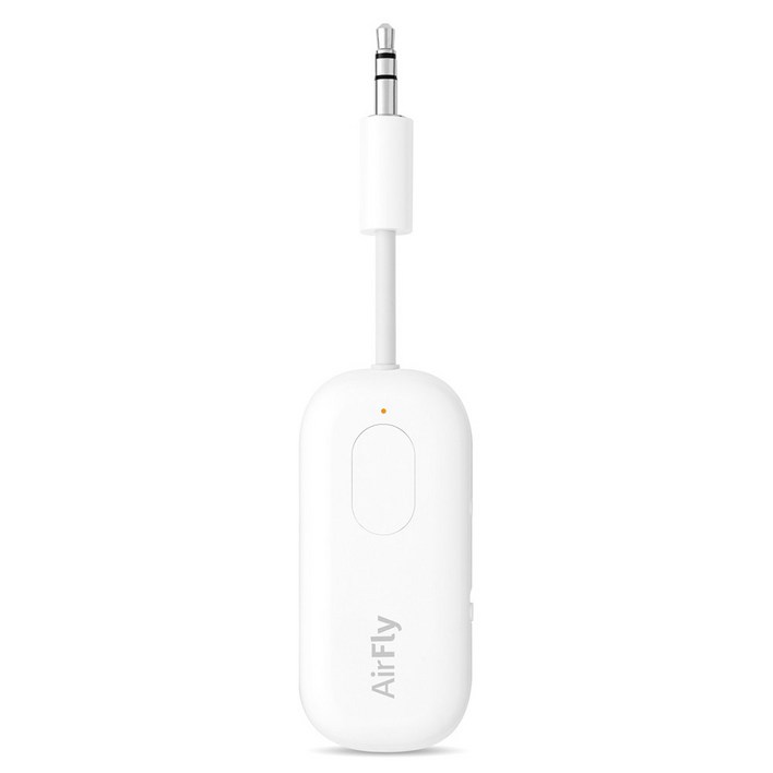 미국 압도적 판매 1위 AirFly 뮤직 리시버 무선 송수신기 에어플라이 무선 어댑터 동글이, 화이트, AirFly SE