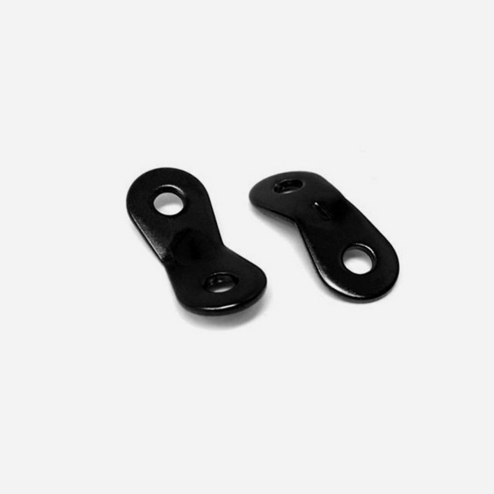 KOOLMAN쿨맨 땅콩스토퍼 6mm 레드 10개, 땅콩스토퍼 블랙10개