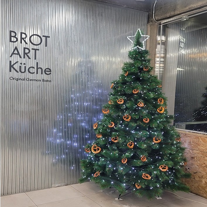 크리스마스 최고급 솔트리 높이 2m40cm