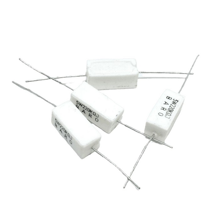 10개단위 시멘트저항 사기저항 5W, 10개