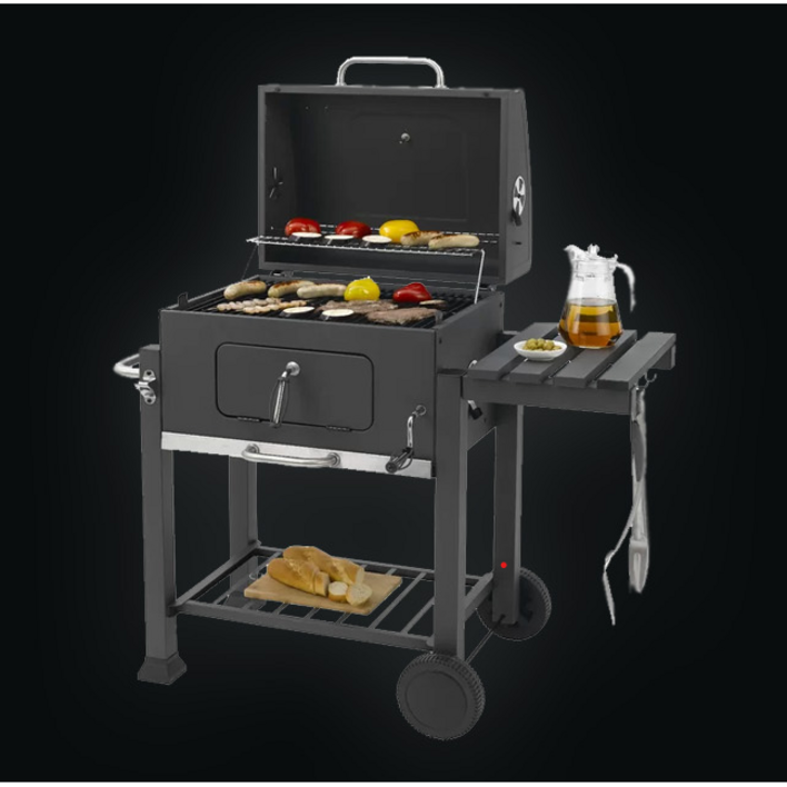 숯불그릴 캠핑바베큐그릴 훈제그릴 이동식 중형, 1개