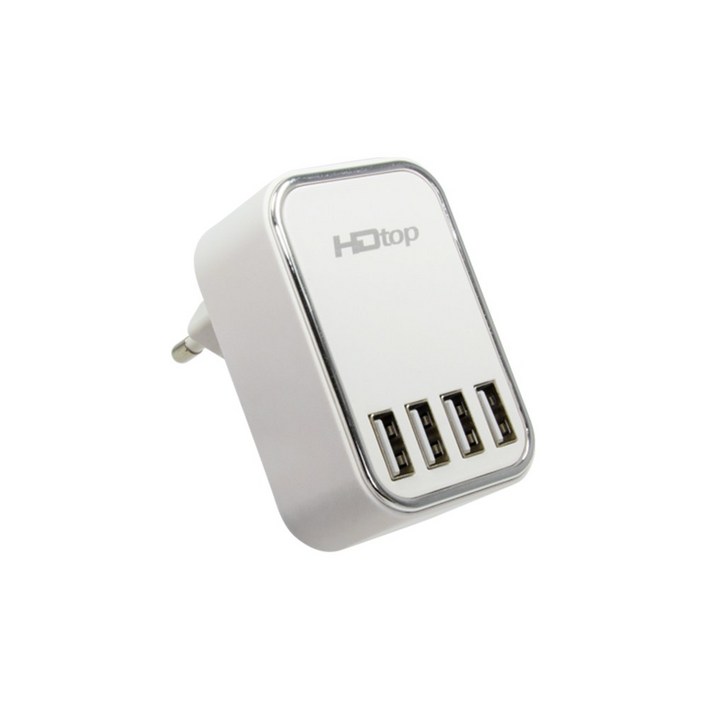 에이치디탑 1포트 DC 5V 1A USB 충전 어댑터 HT-5V01, 1개