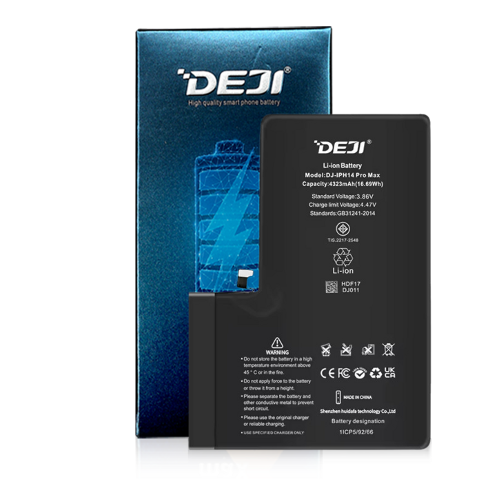DEJI 아이폰14프로맥스 배터리 iPhone 14 Pro Max Battery 표준용량 수리키트 포함 뎃지 아이폰배터리  DEJI한국총판