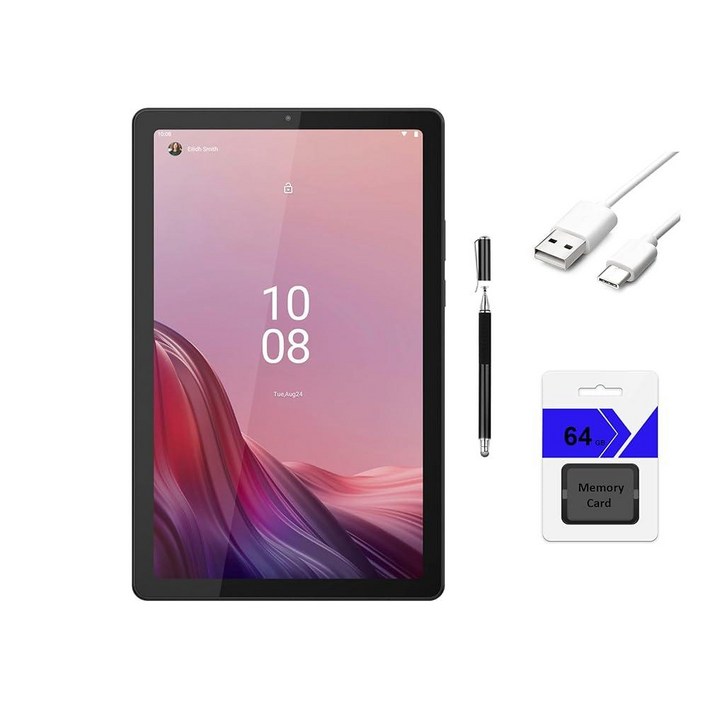 Lenovo 탭 M9 9인치 HD (1340 x 800) 태블릿, MediaTek Helio G80, 3GB RAM, 32GB eMMC + 64GB 메모리 카드, 안드로이드 1
